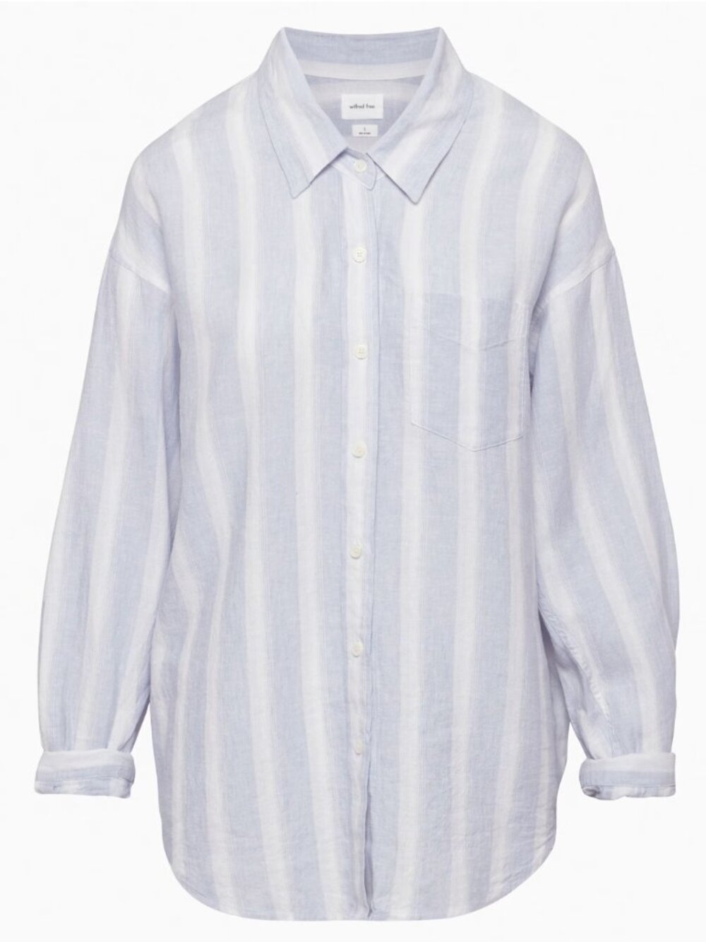Aritzia Wilfred Free Relaxed Linen Shirt
